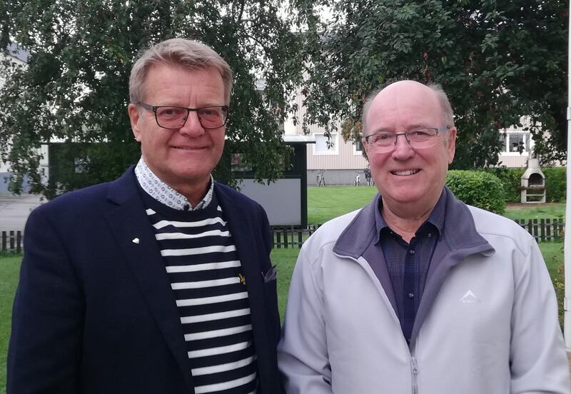 Göran och David Duveskog.