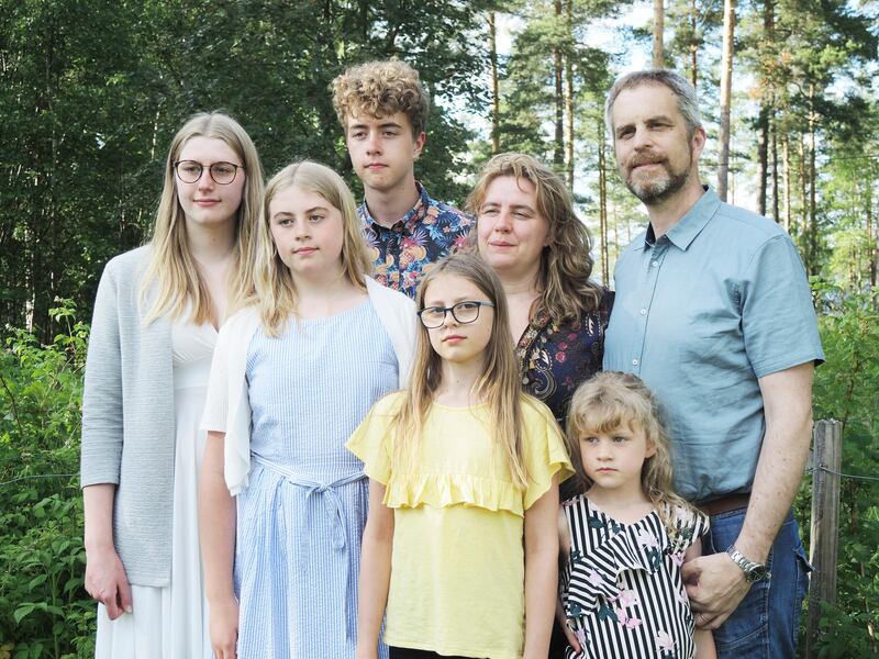 Familjen Elsander.