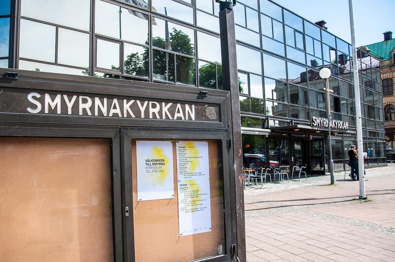 Smyrnakyrkan i Göteborg Juni 2019.