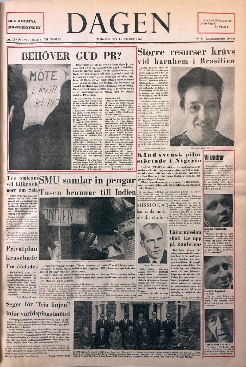 Tidningen Dagens form från 1945 till omgörningen 1968.