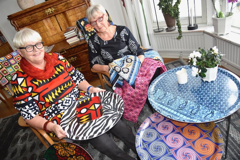 Margareta Brandt och Inger Edén.