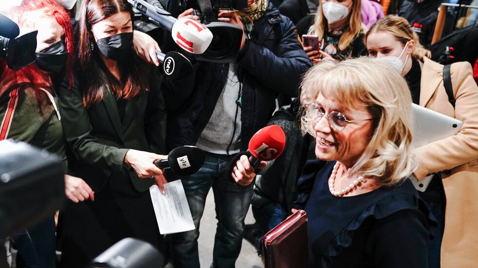 Päivi Räsänen, riksdagsledamot för Kristdemokraterna i Finland.