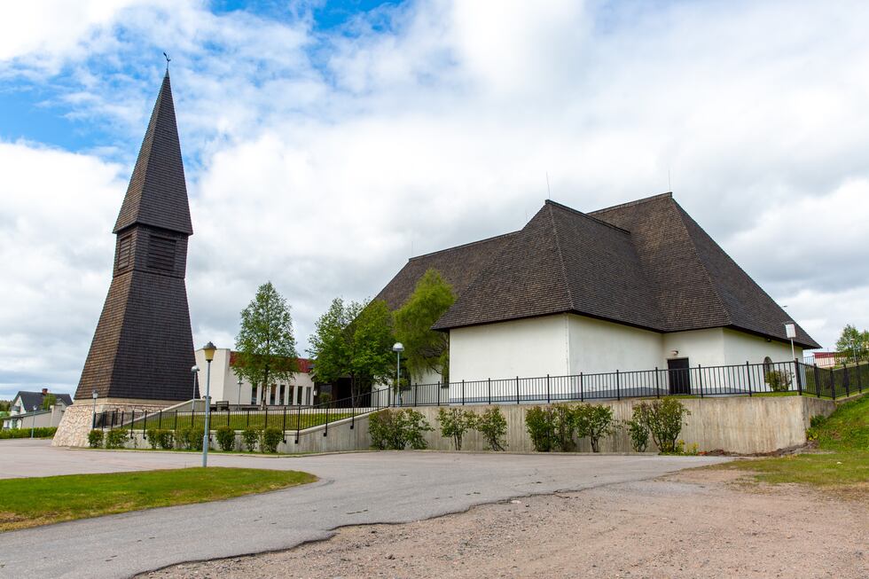 David Larsson Den kulturminnesmärkta Allhegolnakyrkan kan komma att rivas.