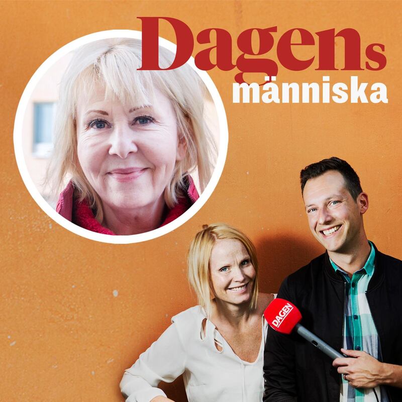 Malin Aronsson och Daniel Wistrand i podcasten Dagens människa.
