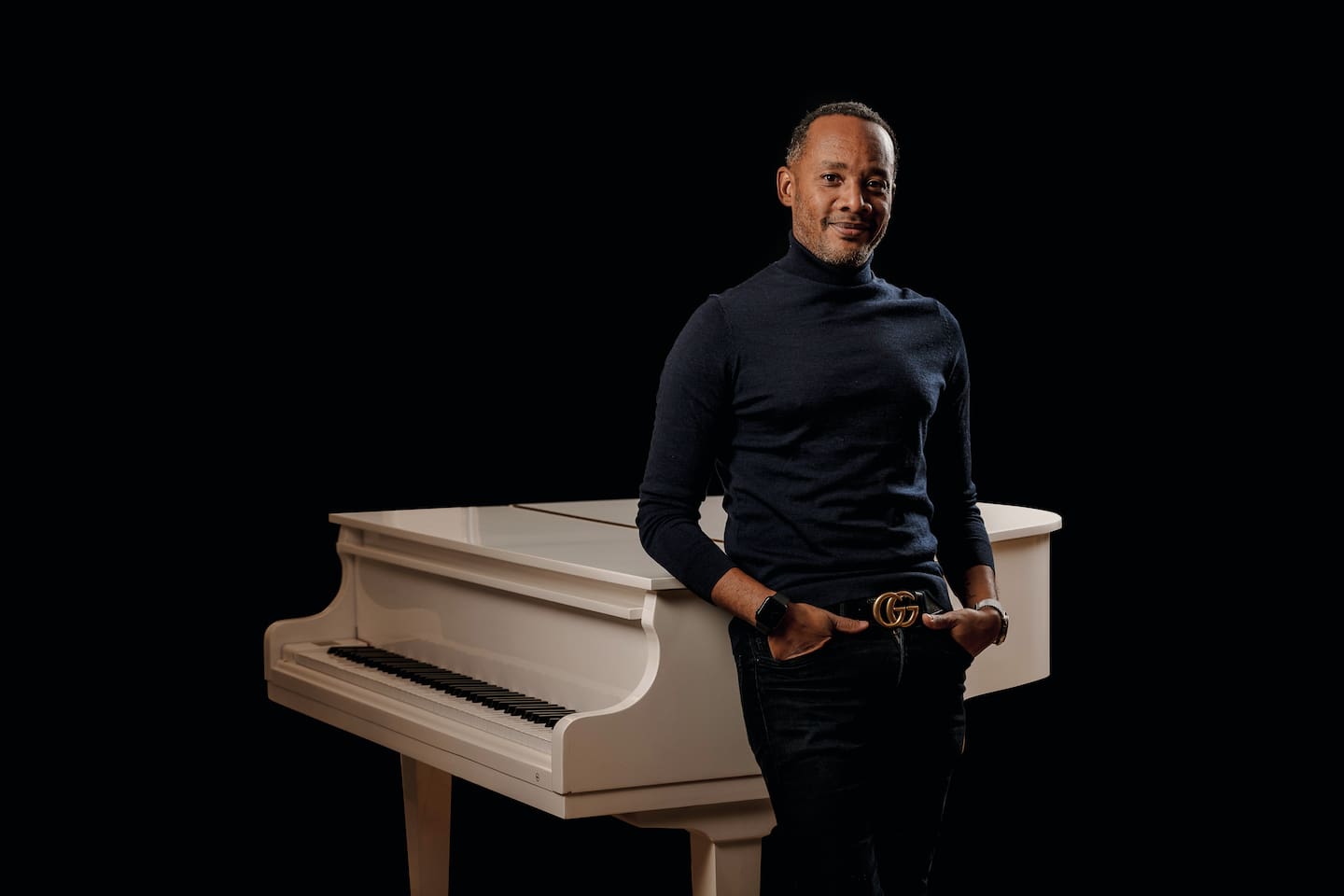Putte Nelsson, pianist och körledare.