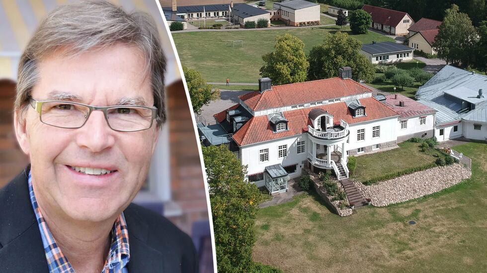 Thomas Manfredh, Pressbild Kombinerad bild: Anders Blåberg. Exteriör, Liljeholmens folkhögskola.