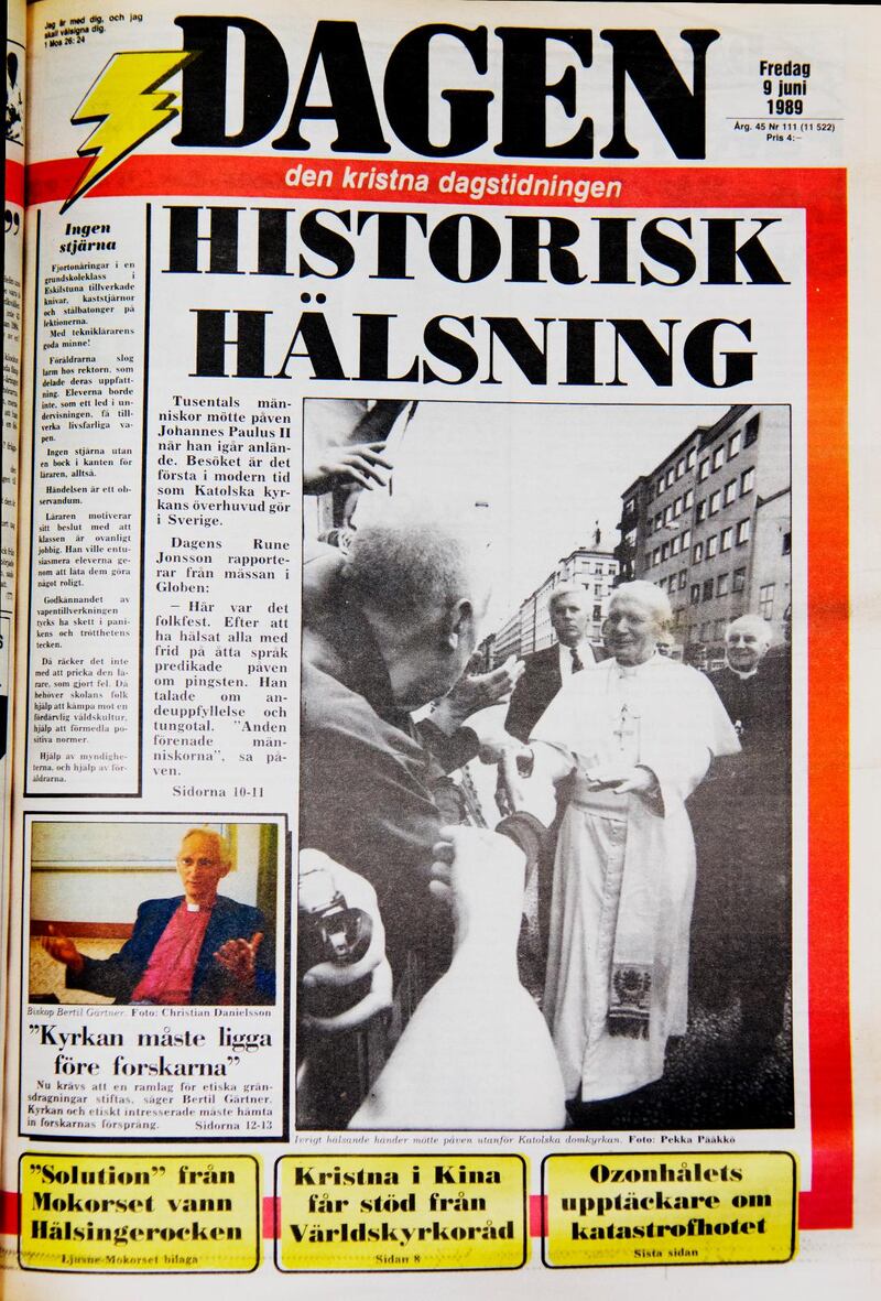 Dagen den 9 juni 1989.