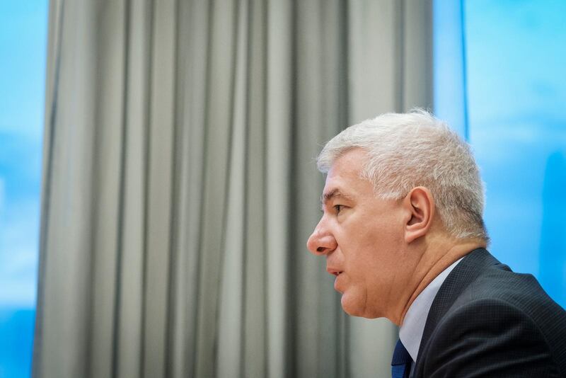 Rudelmar Bueno de Faria, generalsekreterare för ACT Alliance, under intervjun med Dagen.