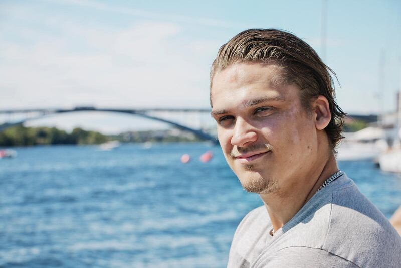 Fick ny chans. Tidigare hockeyspelaren Joachim Hånbergs tillvaro förändrades efter att han fick kontakt med mentorn Jamie.
