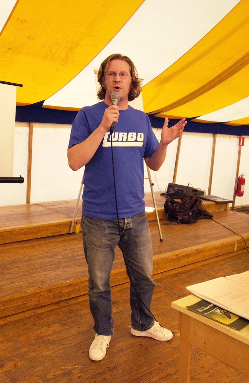 Martin Boström, kursansvarig på Åredalens folkhögskola. 