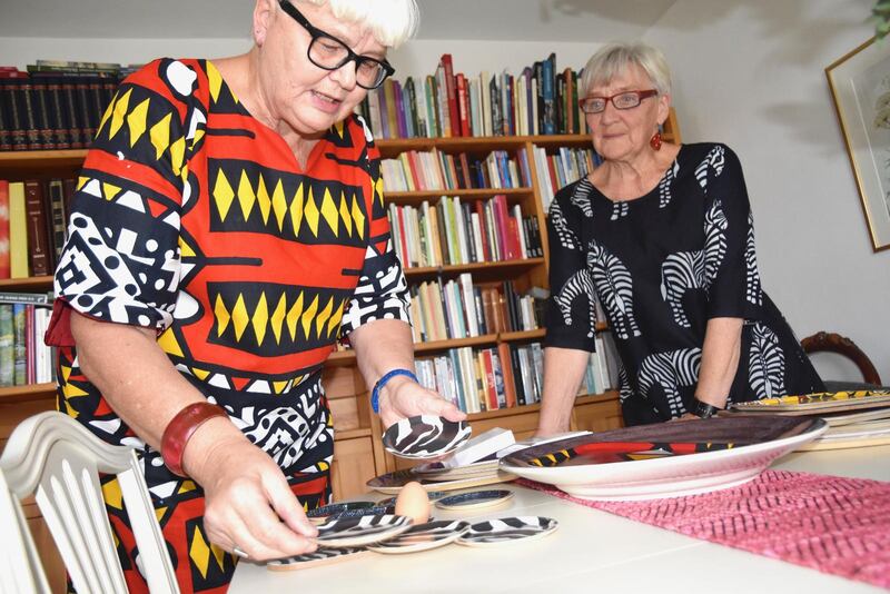 Margareta Brandt och Inger Edén.