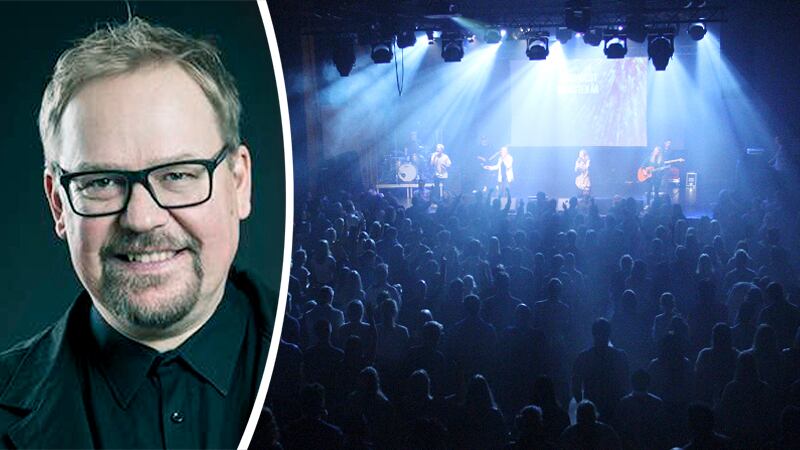 Anders Olsson, Connect church, som nu byter namn till Hillsong Göteborg.
