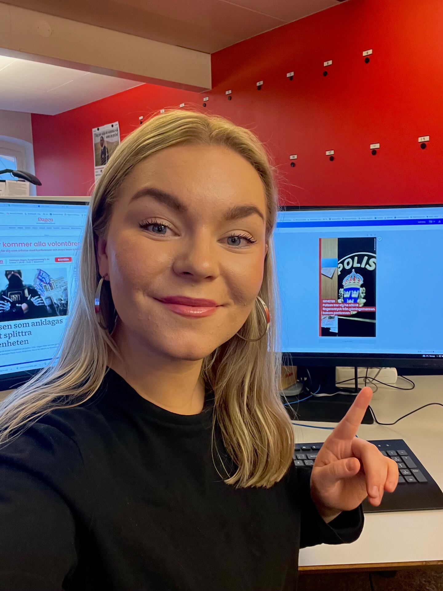 Mira Lundell, medarbetare på Dagen.