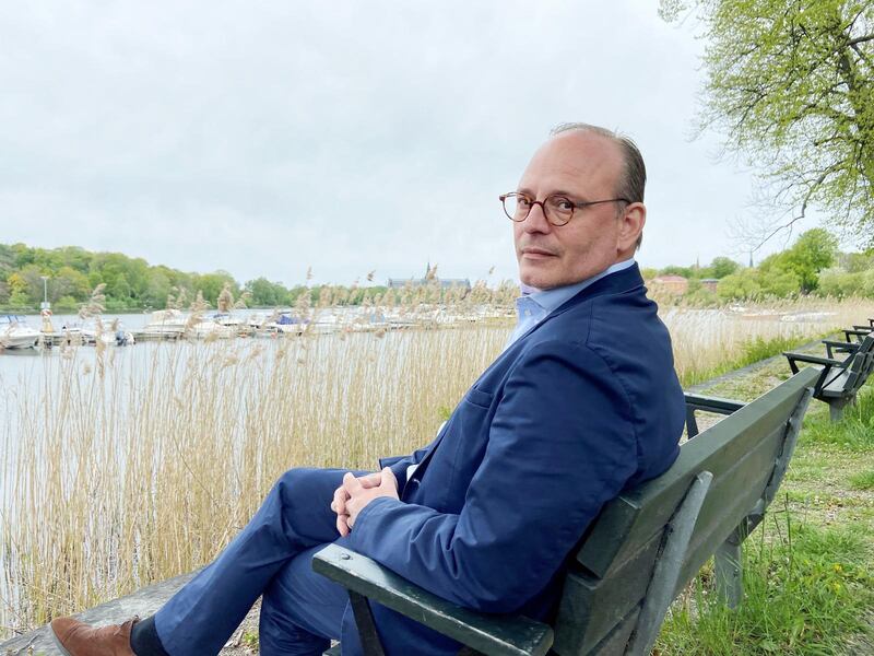 Skådespelaren Rasmus Troedsson.