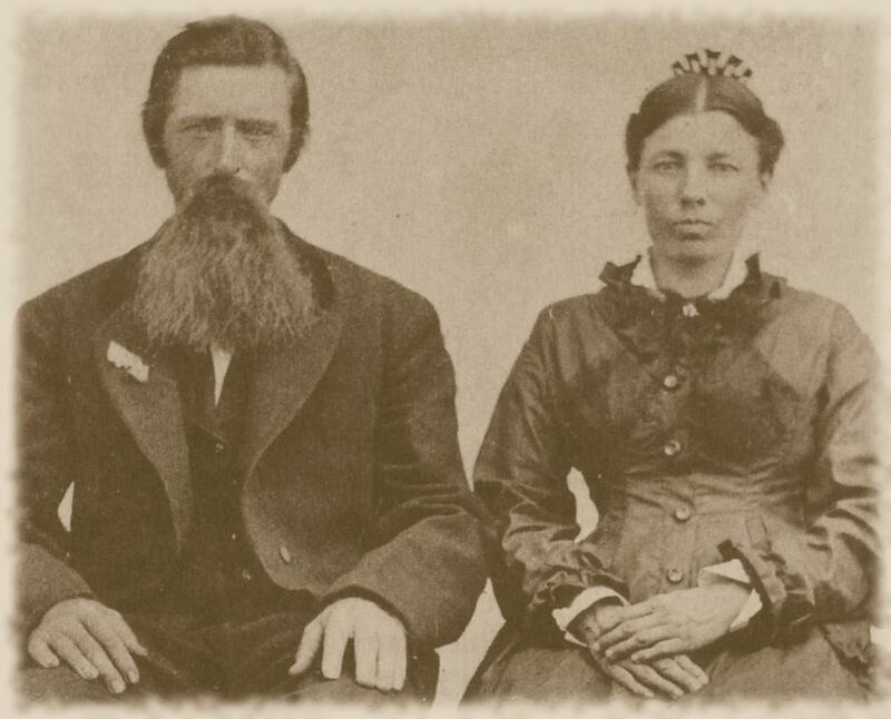 Charles och Caroline Ingalls.