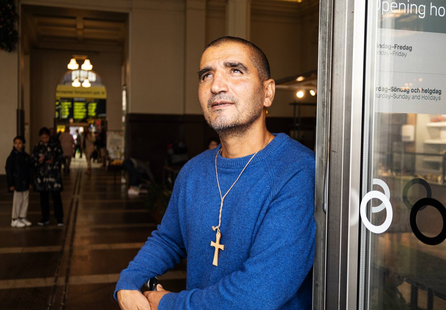 Kavian Ferdowsi, eldsjäl för hemlösa.