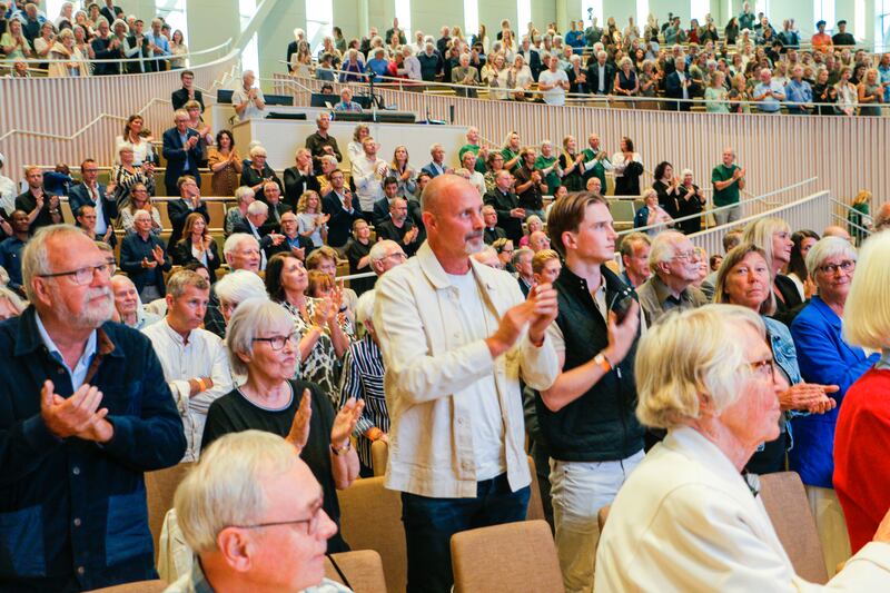 Invigning av nya Frihamnskyrkan i Göteborg 17 september 2023.