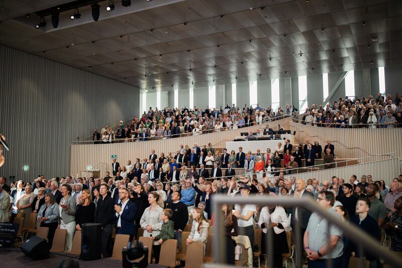 Invigning av nya Frihamnskyrkan i Göteborg 17 september 2023.