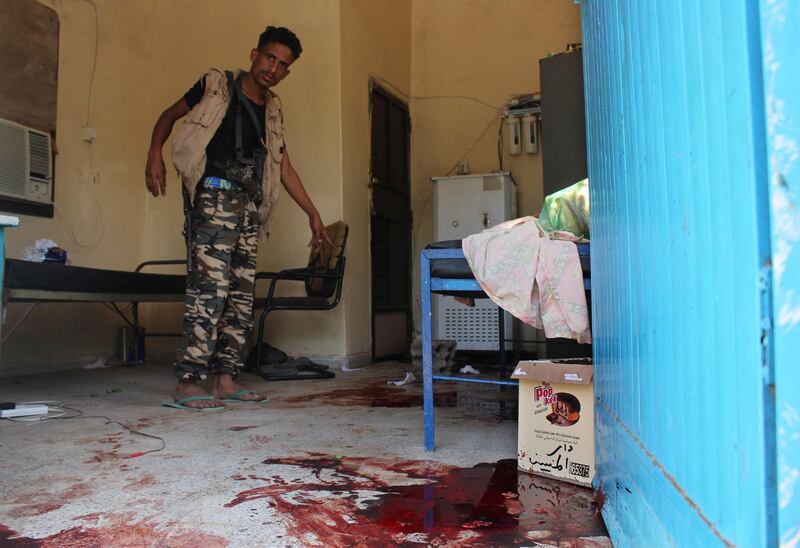 Här på vårdhemmet, som drivs av Moder Teresas Missionaries of Charity, skedde attacken.