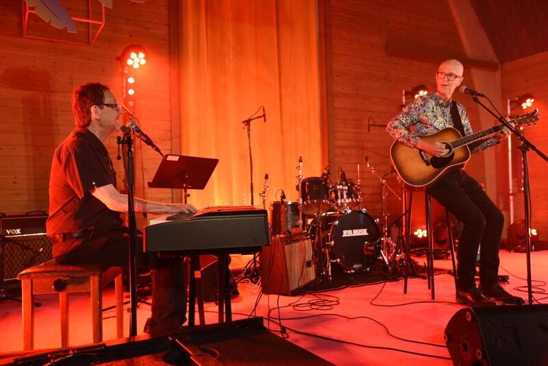 Per-Erik Hallin och Bengt Johansson körde två set på Gullbrannafestivalen 2019.