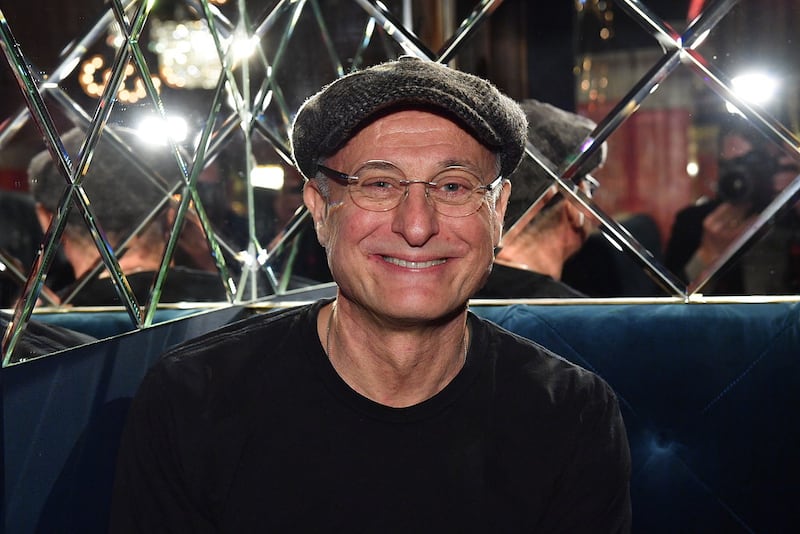 Michael Nyqvist på Guldbaggenomineringarna i januari 2017.