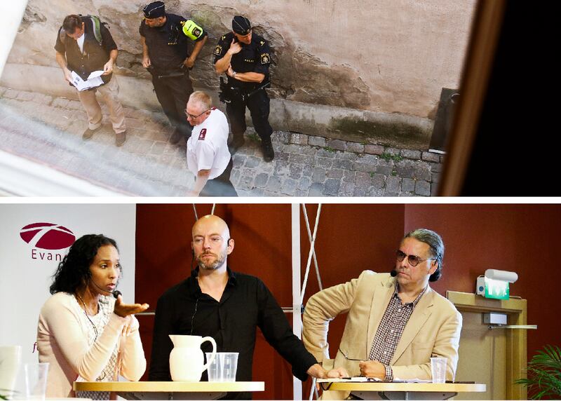 Mona Walter, David Thurfjell och Christer Sturmark.