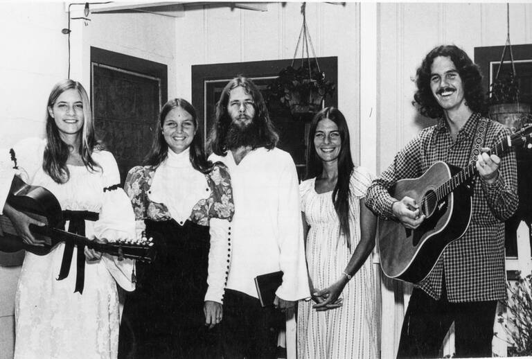 Debby Kerner Rettino, Connie Frisbee, Lonnie Frisbee, Julie Was och Jim Golden.