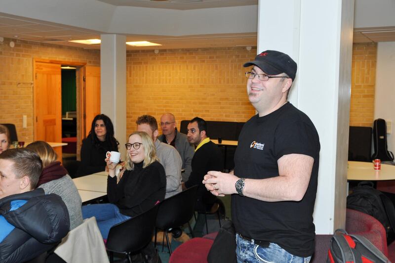 Studiecentersamordnare Erik Holke.