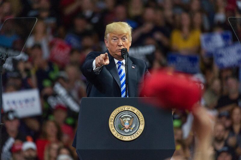 Donald Trump. En indirekt bidragande orsak till evangelikaners situation i Frankrike.