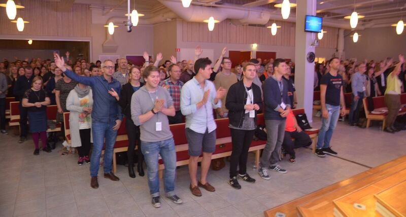 Konferensen Lovsång 15 i Huskvarna 9-11 oktober 2015.