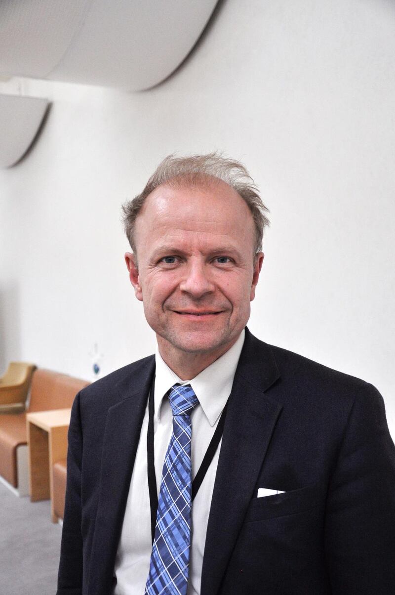 Mikael Oscarsson, försvarspolitiker.