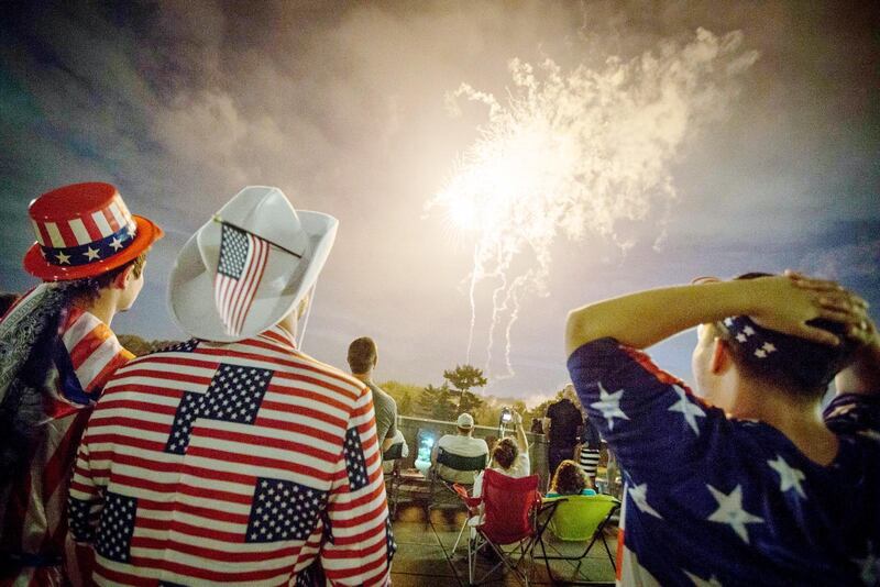 4th of July-firande.