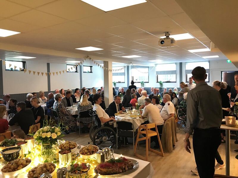 Festkväll när Elim i Trelleborg fyllde 100 år.