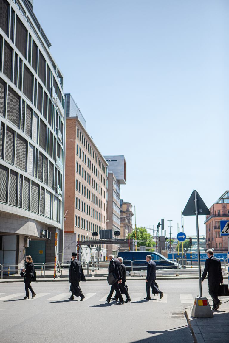 Den nyvalde presidenten Mgr. Mariano Crociata för den katolska kommissionen COMECE. Mgr. Mariano Crociata besökte Sverige och socialminister Jakob Forssmed.