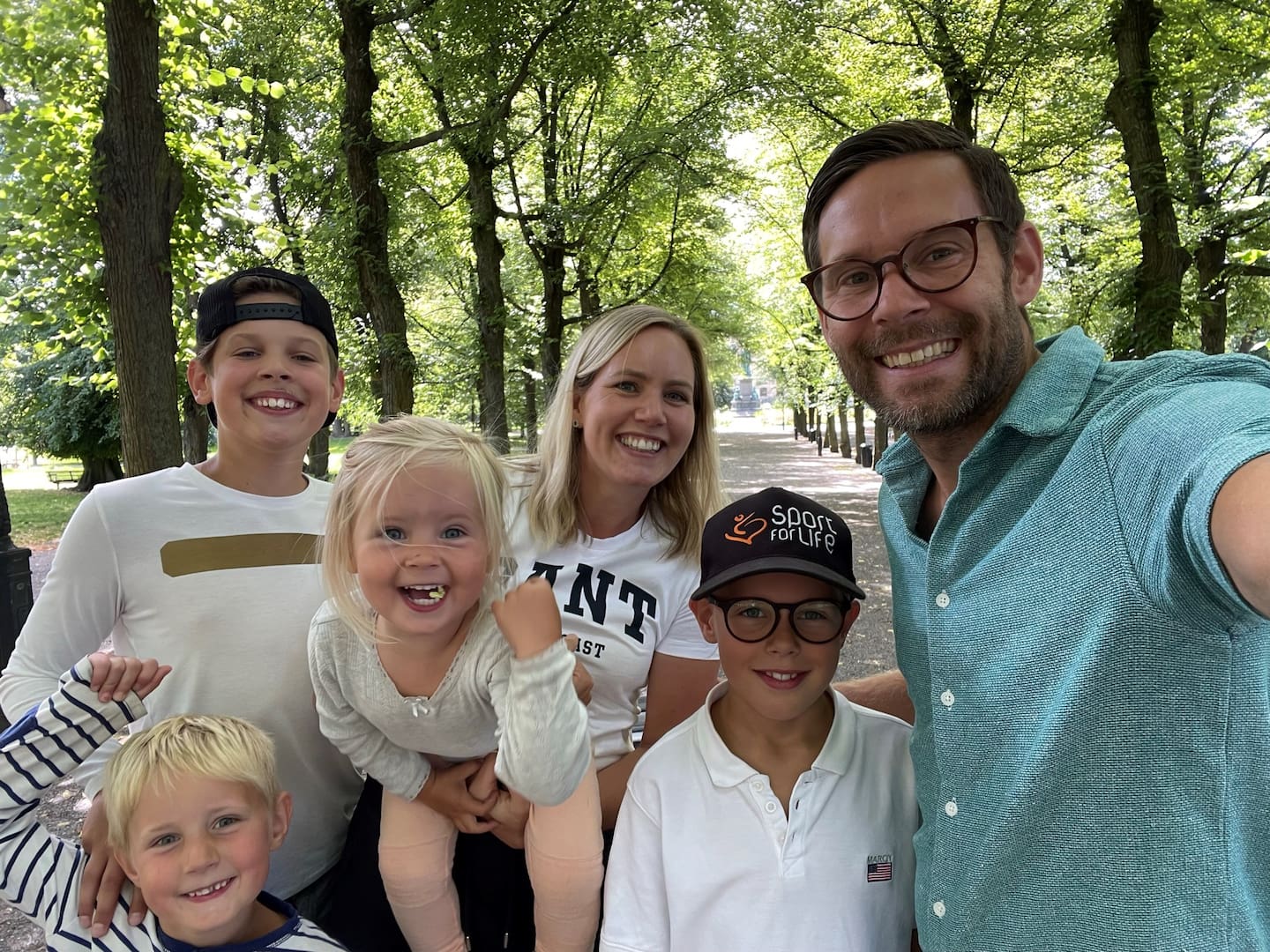 Jacob Frankner bor i Västerås, är gift med Frida, har barnen Joel 12, Jonathan 10, Levi 5 och Isabelle 2.