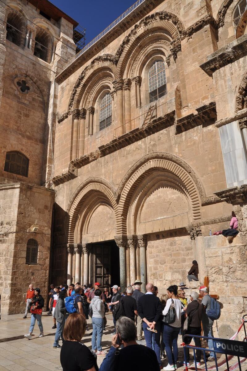 Gravkyrkan i Jerusalem.