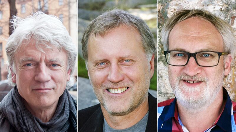 Bo Nyberg, Lars Brandström och Sven Magnusson.