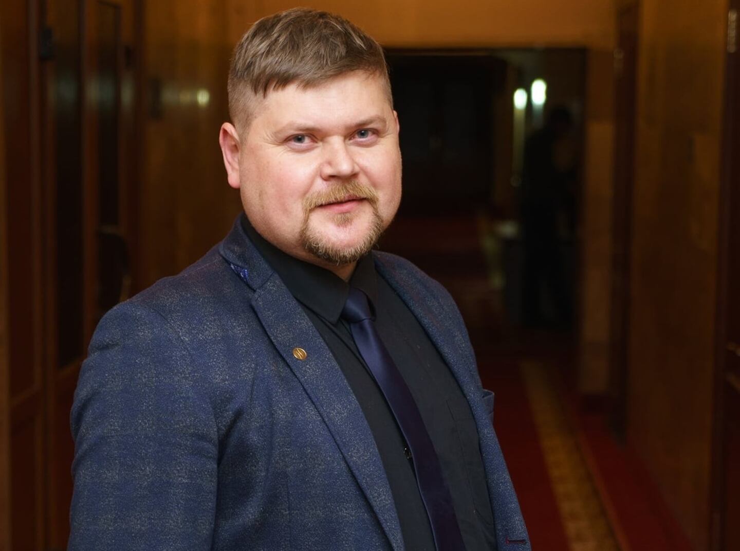 Bibelskoleläraren Vitalij Vinogradov.