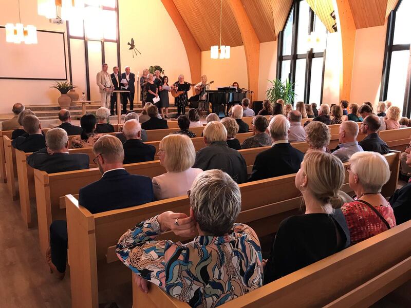 Elim i Trelleborg fyllde 100 år. Under jubileumskvällen framförde en särskilt sammansatt jubileumskör välkända sånger från historien inför en fullsatt kyrka