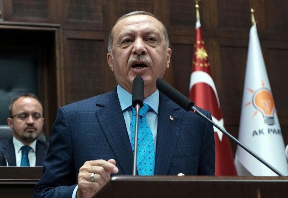 TT Turkiets president, Erdogan.
