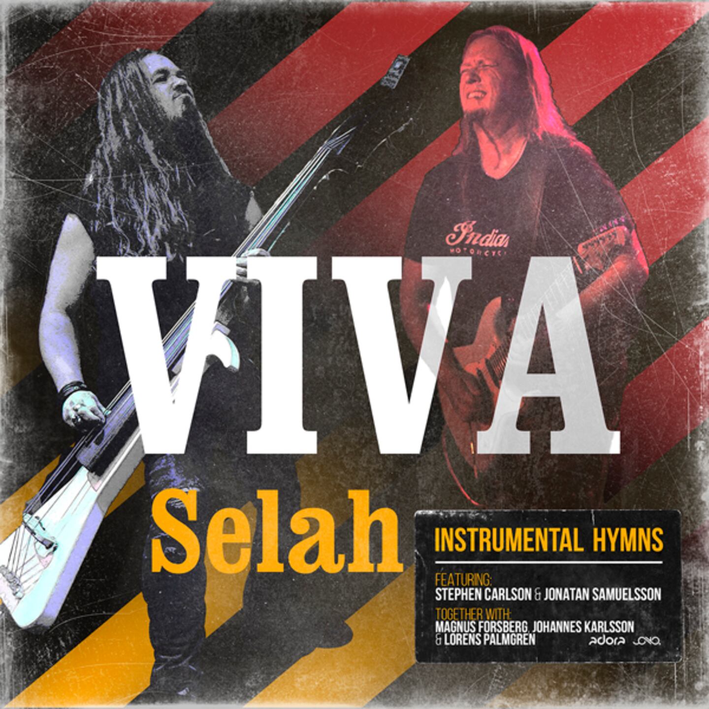 Stephen Carlson och Jonathan Samuelsson "Viva – Selah" Skivomslag (2020).