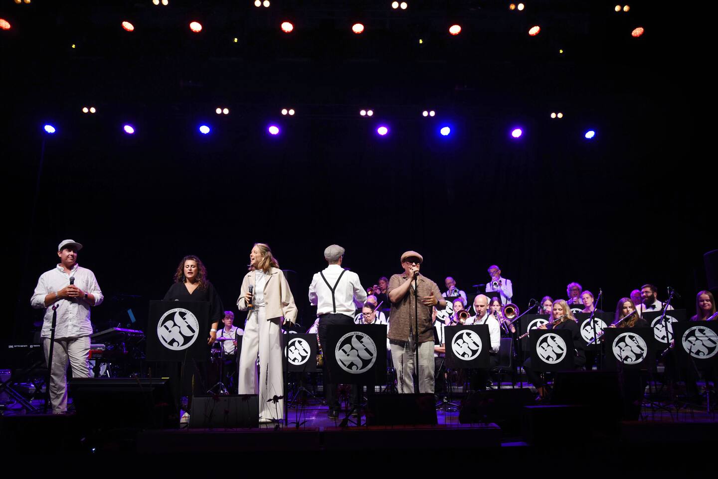 Bodekull gospel and jazz orchestra.