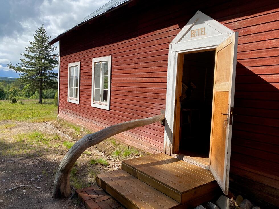 Peder Bergqvist Betelkapellet i Gasa utanför Arjeplog.