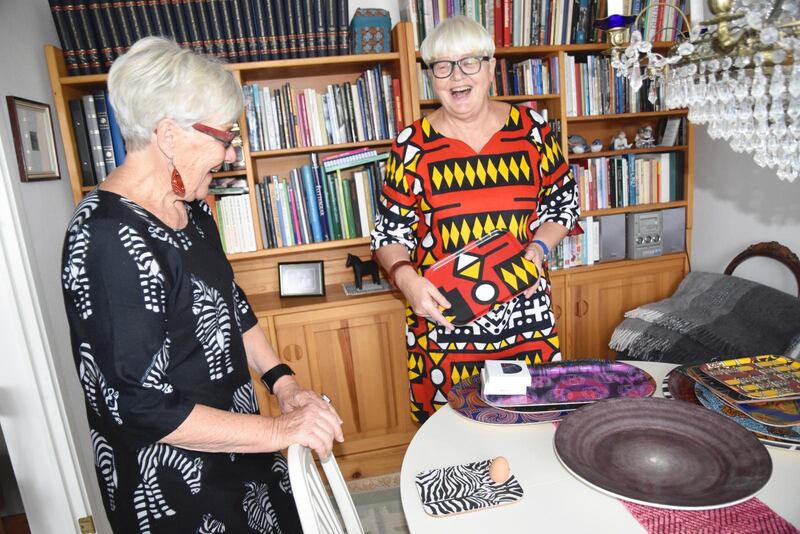 Inger Edén och Margareta Brandt.