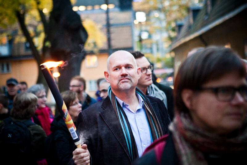 Solidaritetsmöte för förföljda troende.