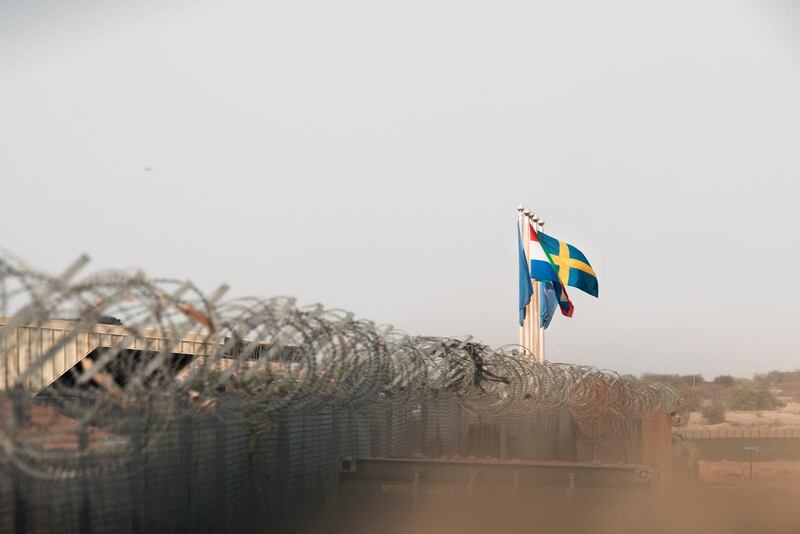 Svenska basen i Timbuktu.