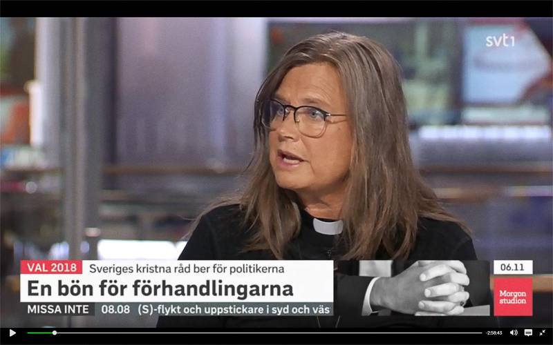Karin Wiborn, generalsekreterare för Sveriges kristna råd, säger att det behövs nytänkande bortom invanda politiska mönster.