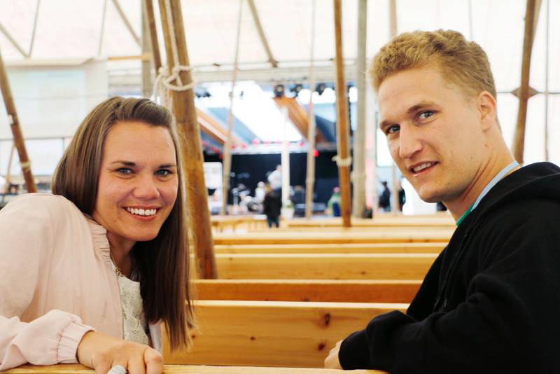 Annelie Lennartsson och Samuel Ärlebrant, Lapplandsveckan.
