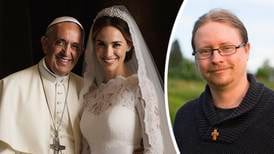 Han lät AI göra påvens bröllopsbilder - lurade många