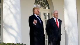 Trump presenterade amerikansk fredsplan för Mellanösternkonflikten